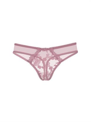 Vintage Blossom İşlemeli Tanga