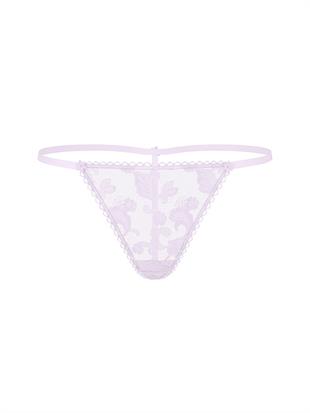 Vintage Blossom İşlemeli V-String Külot