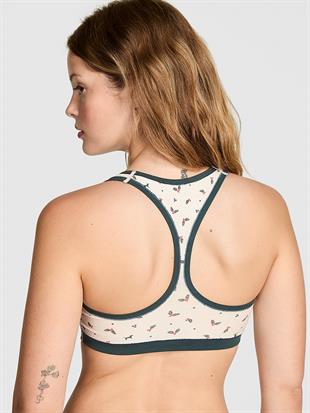 Waffle Dokulu Racerback Sporcu Sütyeni