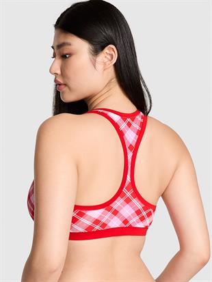 Waffle Dokulu Racerback Sporcu Sütyeni