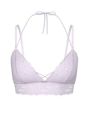 Wink Dantelli Halter Üçgen Bralet