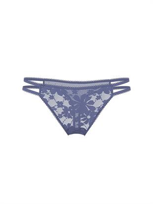 Wink Işıltılı Dantelli Askılı Tanga