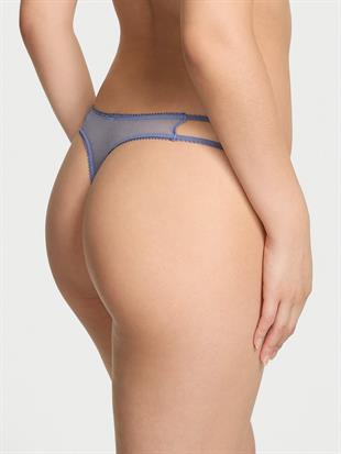 Wink Işıltılı Dantelli Askılı Tanga