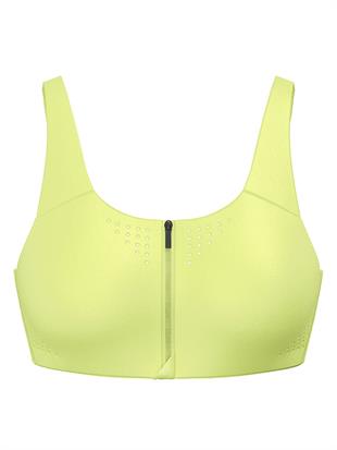 Yeni stil! Featherweight Önden Fermuarlı Maksimum Sporcu Sütyeni