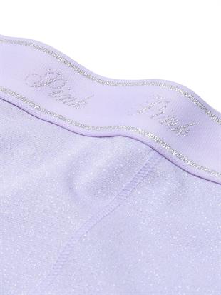 Yüksek Bel Işıltılı Boyshort Külot