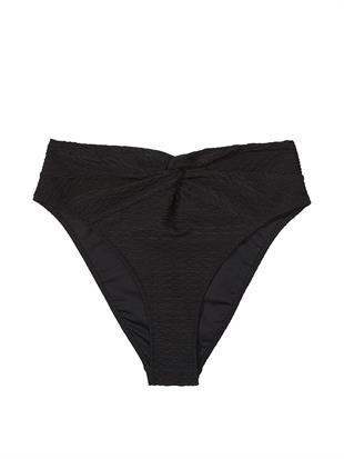 Yüksek Bel Twist Cheeky Bikini Altı