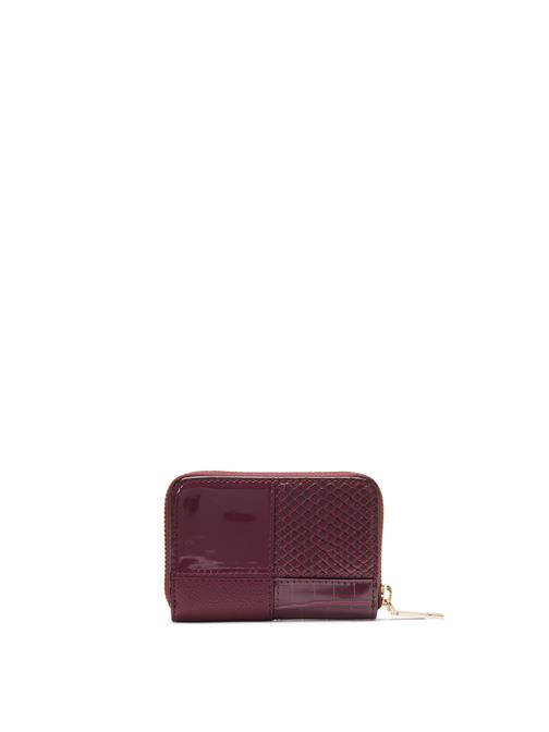 The Victoria Bordeaux Patchwork Cüzdan