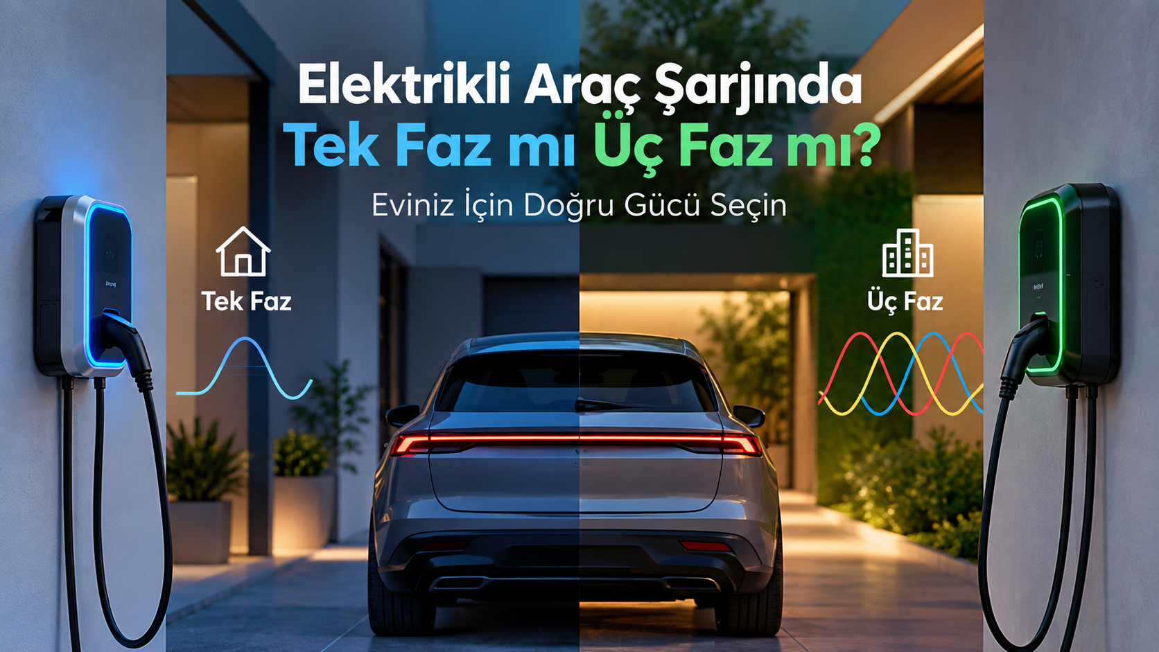 Elektrikli Araç Şarjında Tek Faz mı Üç Faz mı? 