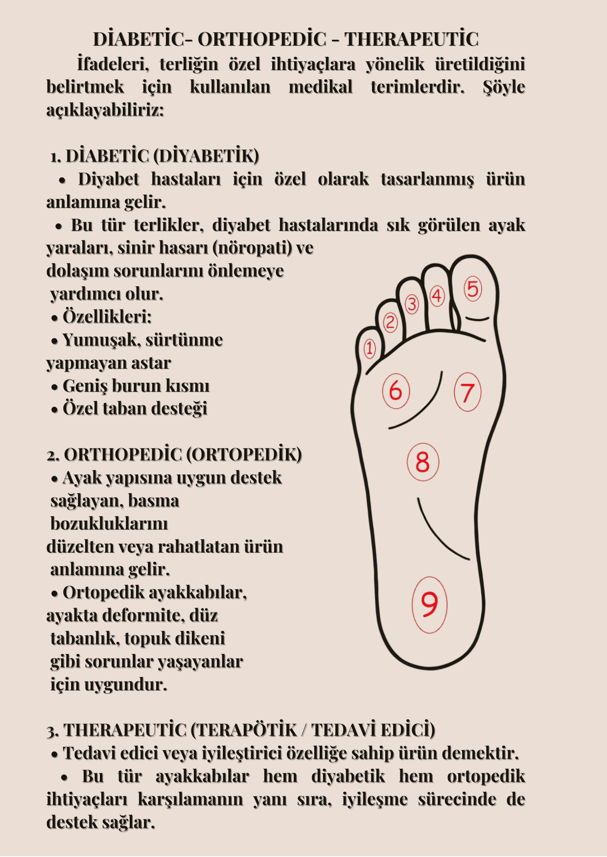 Diabetik-Ortopedik-Terapötik Ayakkabı Rehberi
