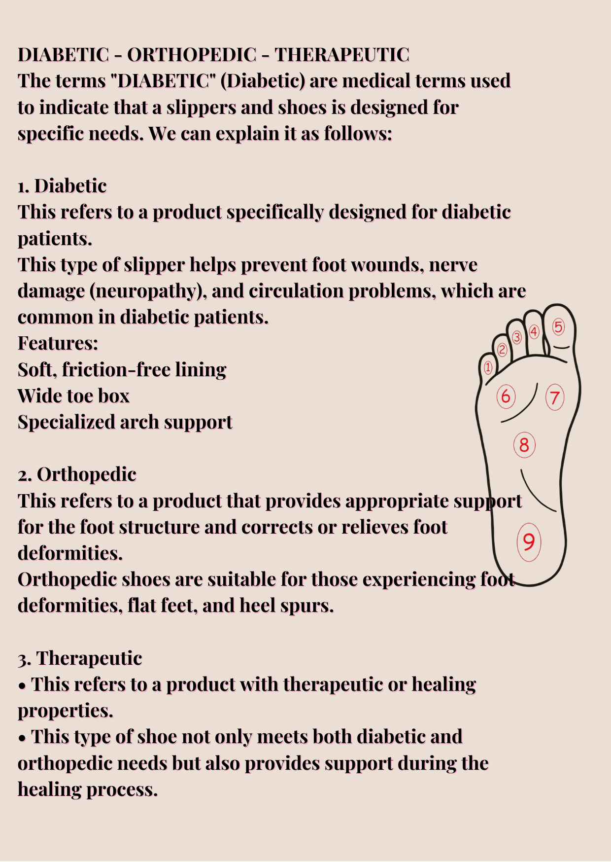 Diabetik-Ortopedik-Terapötik Ayakkabı Rehberi
