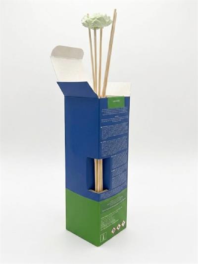 B-Kct0074 B-Kct0074  130 Cc Ahşap Kapaklı Oda Kokusu Lacivert
