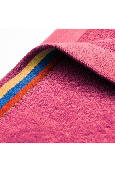 Be-0825-Pnk  %100 Pamuk Pembe 70X140 Cm Plaj Havlusu