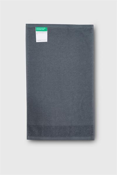 Be-0828-Dgy  %100 Pamuk Koyu Gri 50X90 Cm El Havlusu