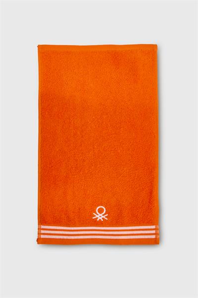 Be-0838-Or  %100 Pamuk Turuncu 30X50 Cm Misafir Havlusu