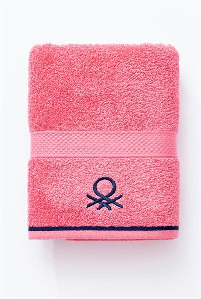 Be-2288-Pnk  %100 Pamuk Pembe 50X90 Cm Havlu
