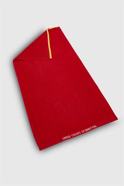 Be-2811-Rd  %100 Pamuk Kırmızı 70X140 Cm Banyo Havlusu