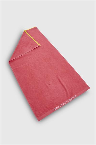 Be-2812-Pnk  %100 Pamuk Pembe 70X140 Cm Banyo Havlusu