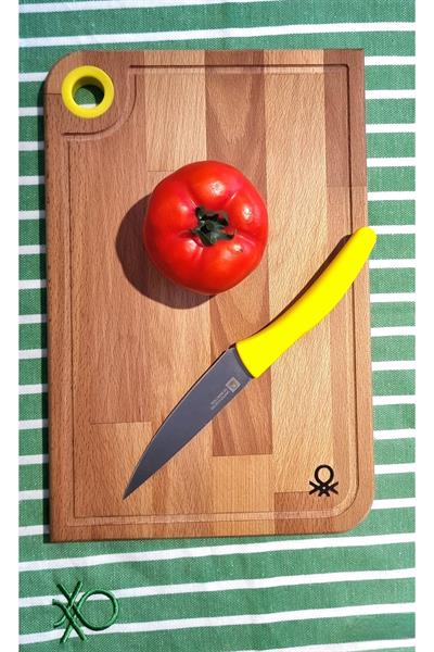 BE-KCT0055-S AHŞAP KESME TAHTASI-22*33 CM SARI