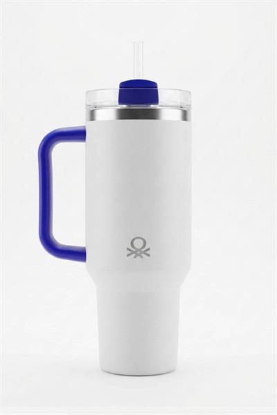 Be-Kct100-M  Çelik Termos 900 Ml. Mavi