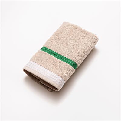 Be-0925-Bg  %100 Pamuk Bej 30X50 Cm Misafir Havlusu