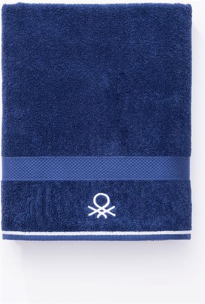 Be-2293-Nvy  %100 Pamuk Lacivert 90X150 Cm Havlu