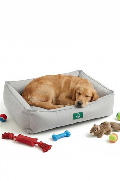 BNT-B2510-A Kedi & Köpek Yatağı  AÇIK GRİ 60x40 cm