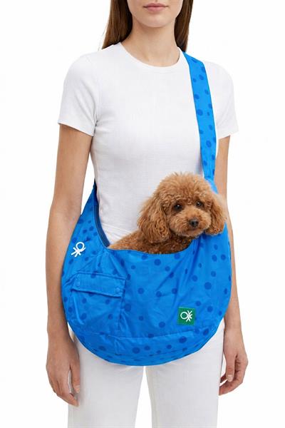 BNT-C2501-a Çapraz Askılı Çanta Puantiyeli Mavi