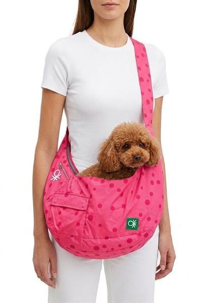 BNT-C2502-a Çapraz Askılı Çanta Puantiyeli Kırmızı