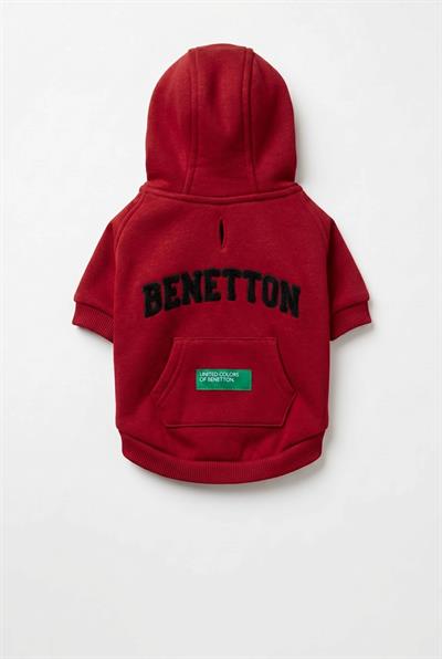 BNT-S2509 Kapişonlu Sweatshirt Kırmızı