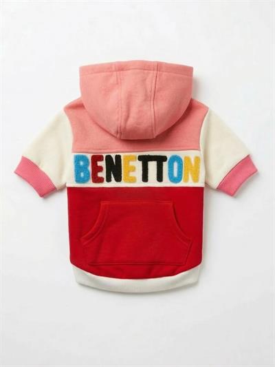 BNT-S2511 Kapişonlu Sweatshirt Kırmızı