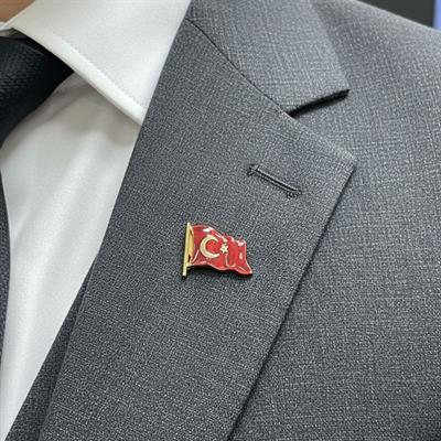 Türk Bayrağı Rozet