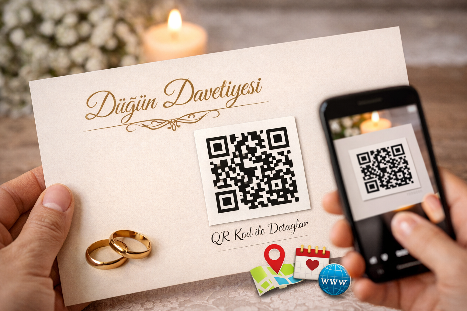 davetiye karekod qr kod davetiye nedir nasıl kullanılır