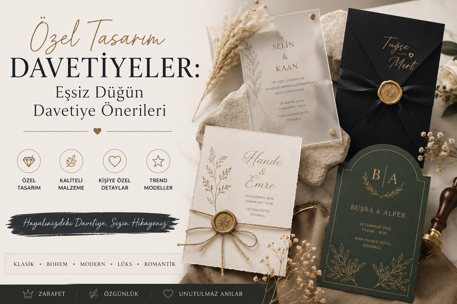 düğün tasarımı,davetye örnekleri,özel davetiyeler