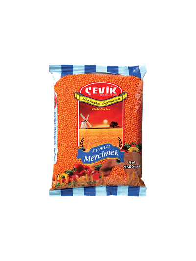 Kırmızı Mercimek 2.500 Gr.