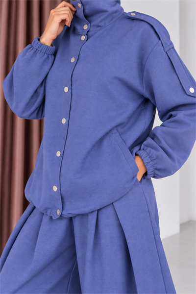 Bomber Ceket Lacivert