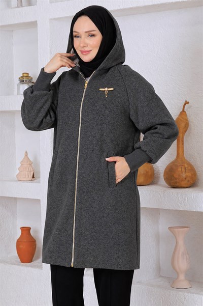 Fermuarlı Kaban Füme