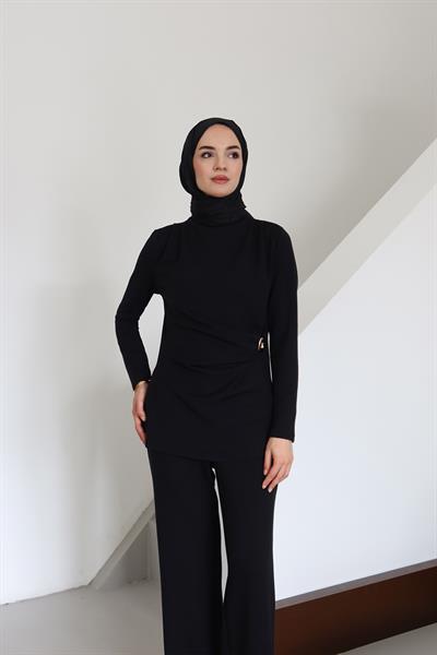Mira Tokalı Takım Siyah