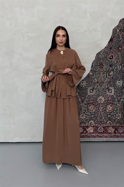 Nazen Broş Takım Taba