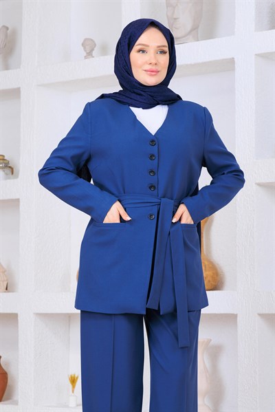 Pantolonlu Takım İndigo