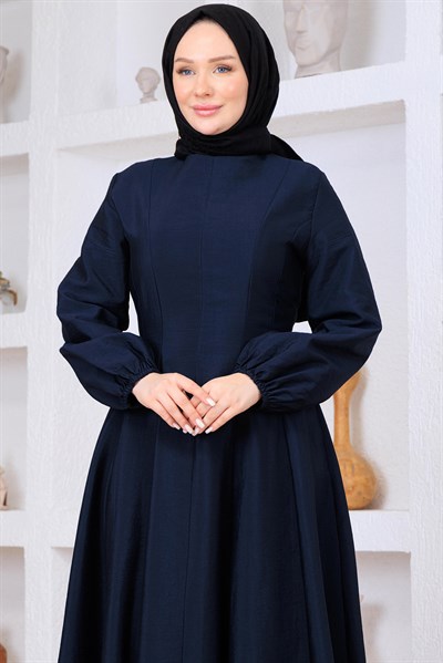 Royal Elbise Lacivert