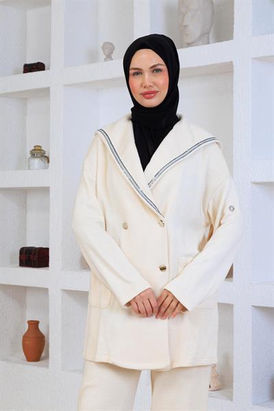 Triko Takım Krem