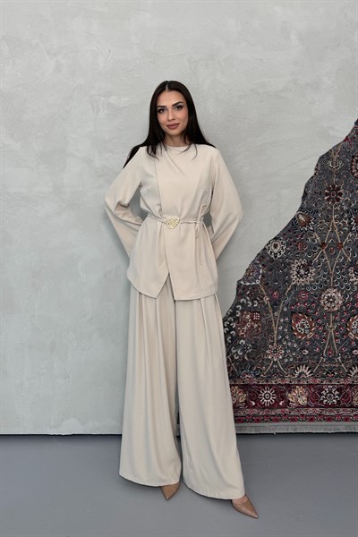 Twill Kruvaze Takım Taş