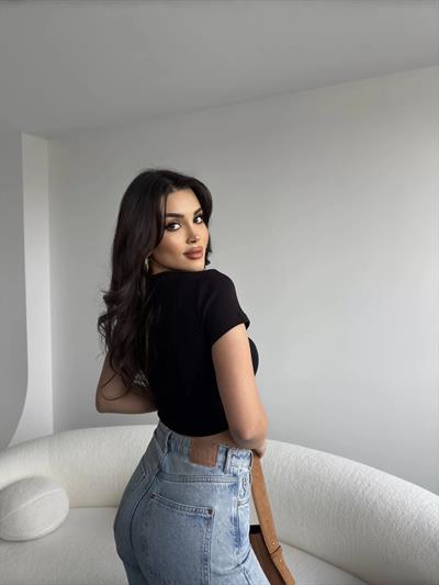 Basic Bisiklet Yaka Crop