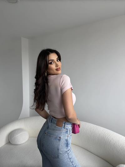 Basic Bisiklet Yaka Crop