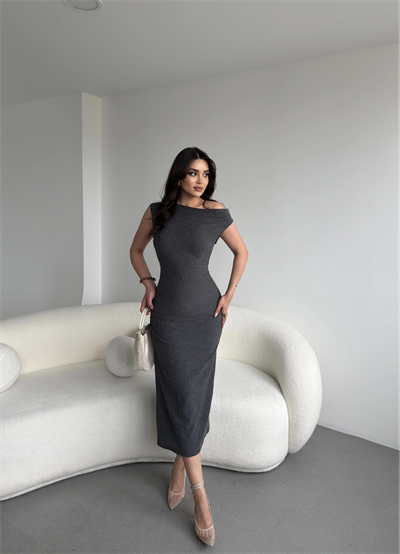 Bürümcük Büzgülü Elbise