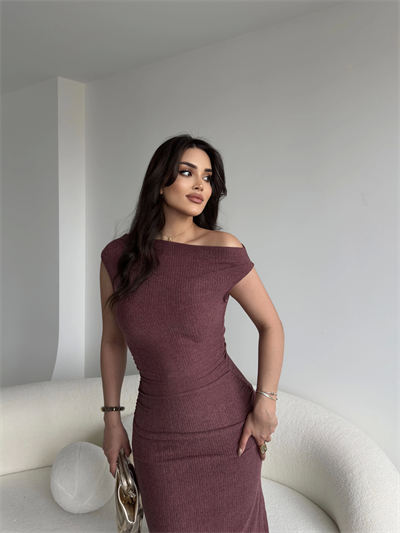 Bürümcük Büzgülü Elbise