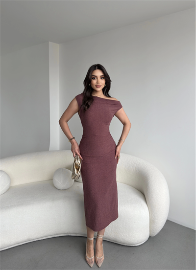 Bürümcük Büzgülü Elbise