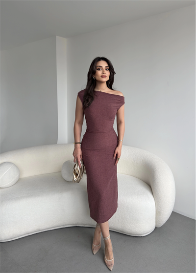 Bürümcük Büzgülü Elbise