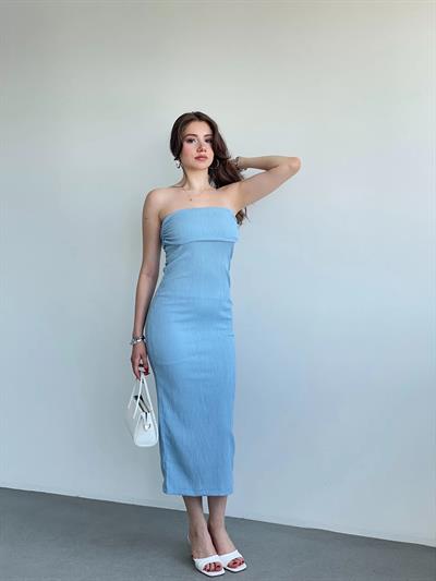 Bürümcük Straplez Elbise