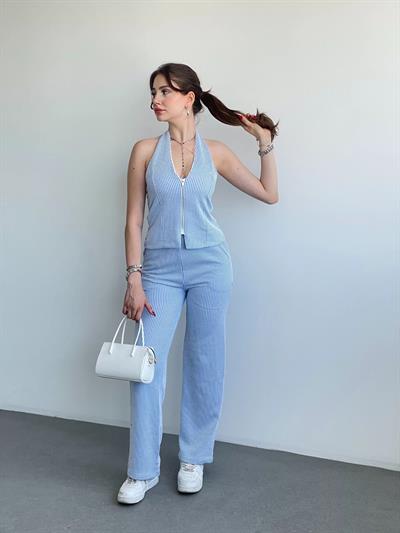 Çizgili Halter Takım